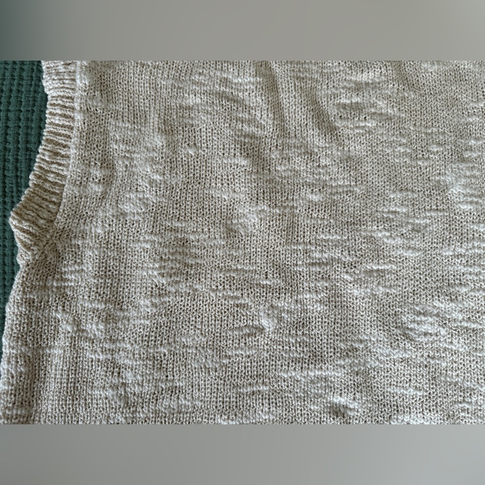 TWOTHIRDS Abang Cotton Sleeveless Knit Top - Ecru - Picture 11 of 16